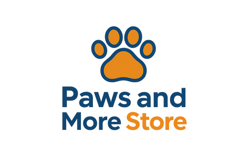Generated logo for Paws and More Store